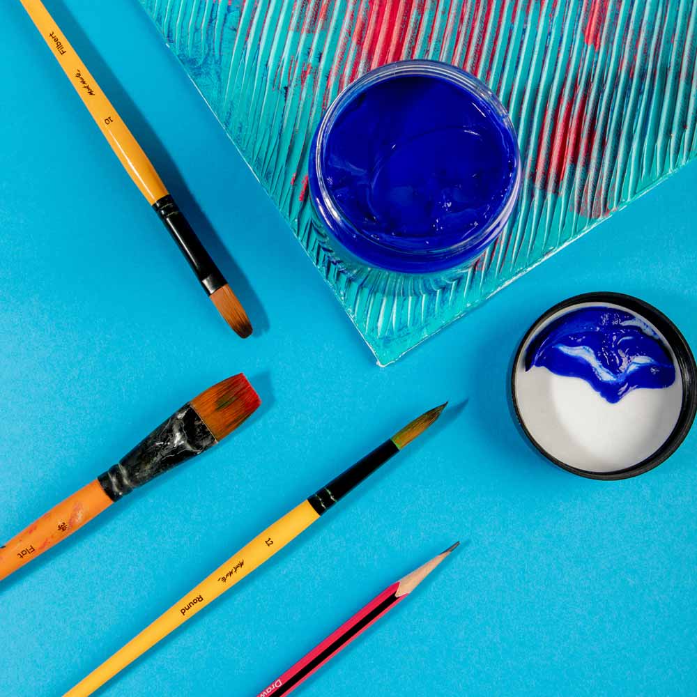 Mont Marte Dimension Acrylic Premium 250Ml 8 5 Us Fl Oz Ultramarine Blue