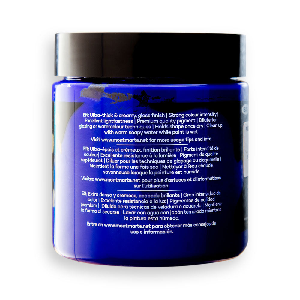 Mont Marte Dimension Acrylic Premium 250Ml 8 5 Us Fl Oz Ultramarine Blue