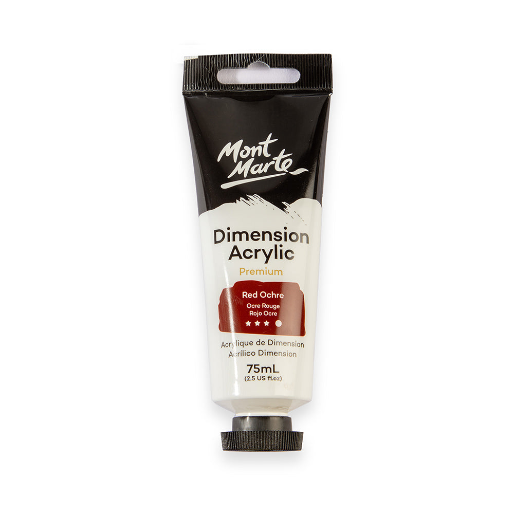 Mont Marte Dimension Acrylic Premium 75ml - Red Ochre