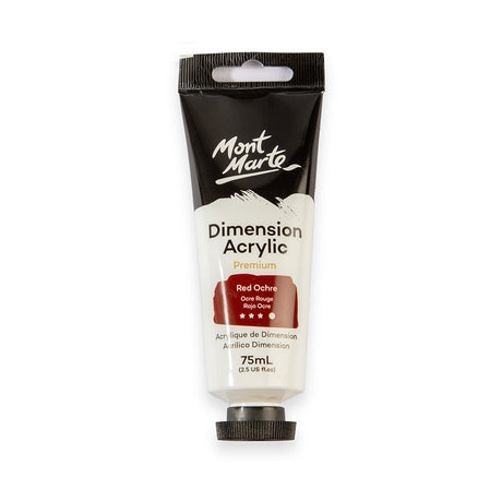 Mont Marte Dimension Acrylic Premium 75ml - Red Ochre