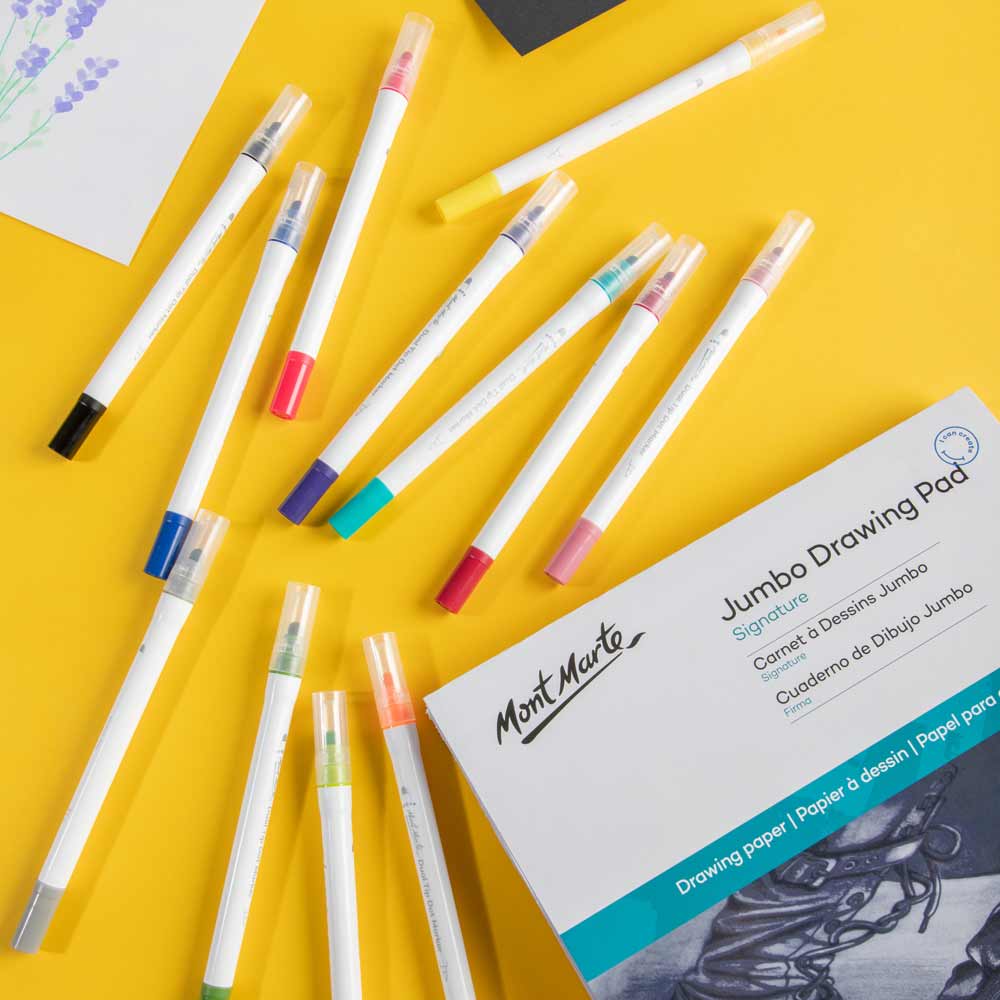 Mont Marte Dual Tip Dot Markers Signature 12Pc