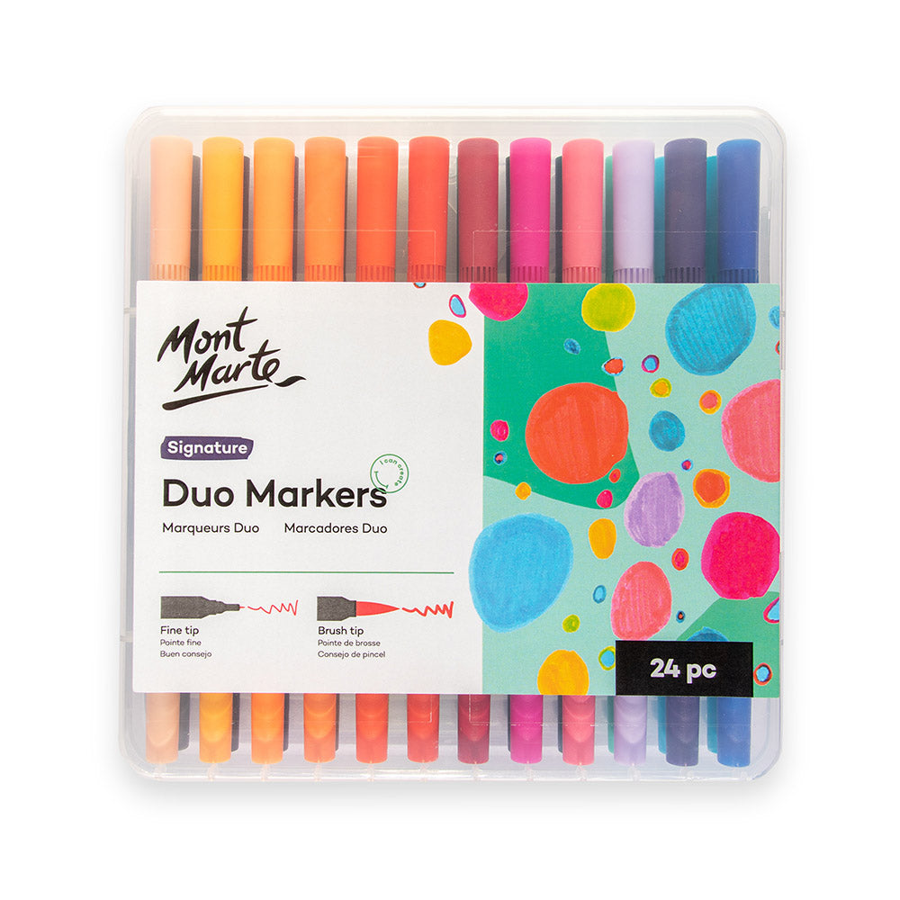 Mont Marte Duo Markers Signature 24Pc