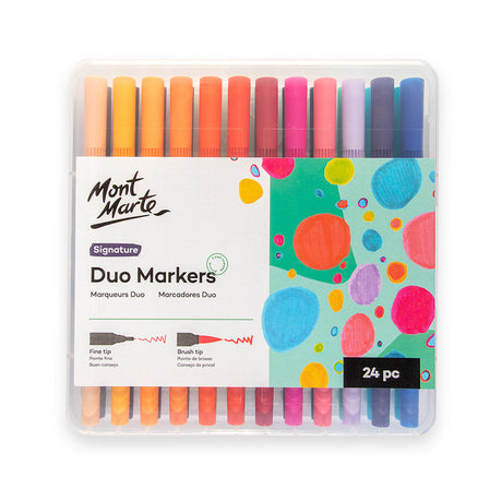 Mont Marte Duo Markers Signature 24Pc