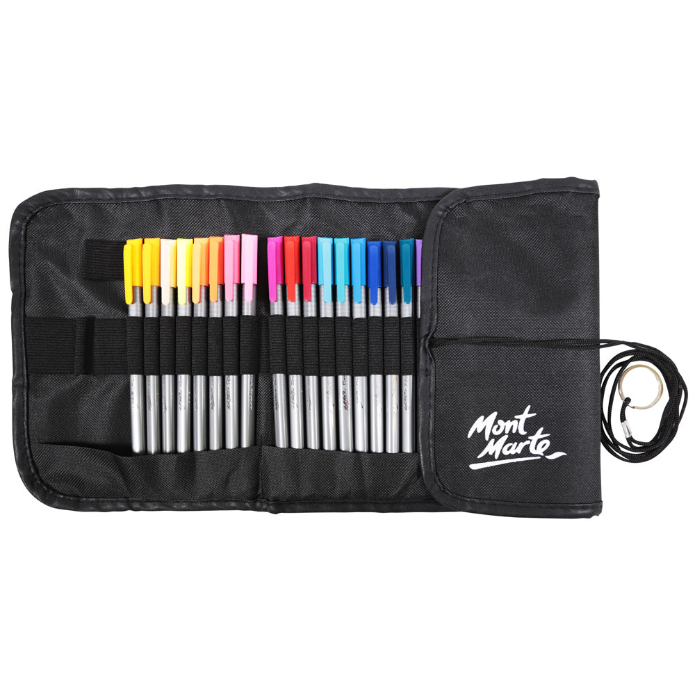Mont Marte Fineliner Roll Set Signature 36Pc