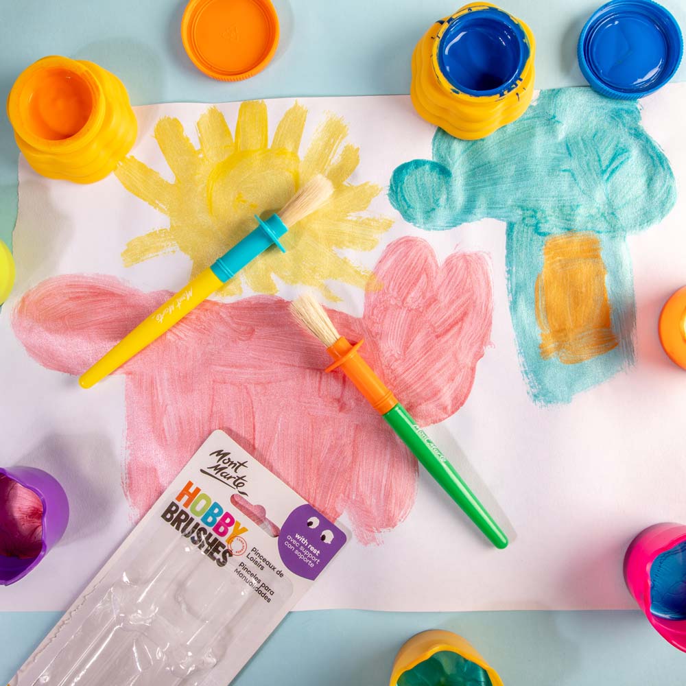 Mont Marte Hobby Brushes 2Pc