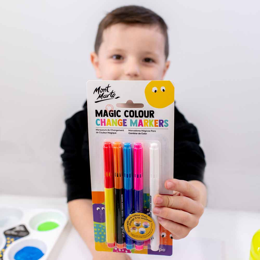 Mont Marte Magic Colour Change Markers 5Pc