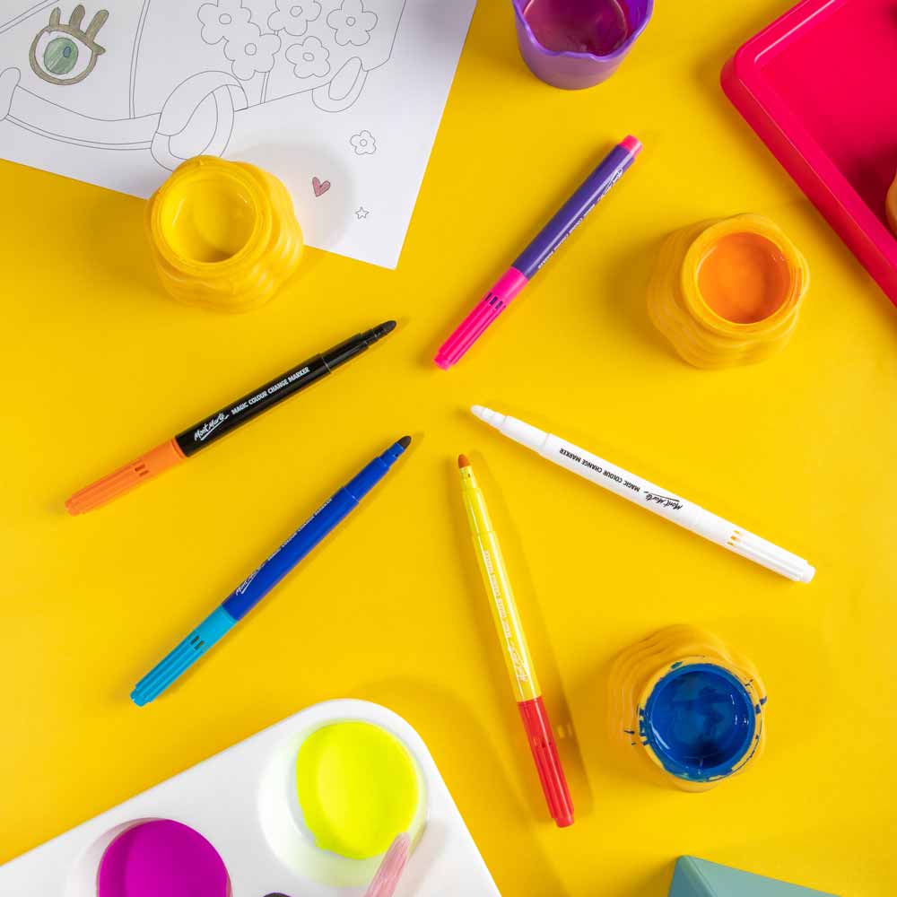 Mont Marte Magic Colour Change Markers 5Pc
