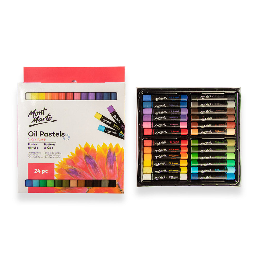 Mont Marte Oil Pastels Signature 24Pc