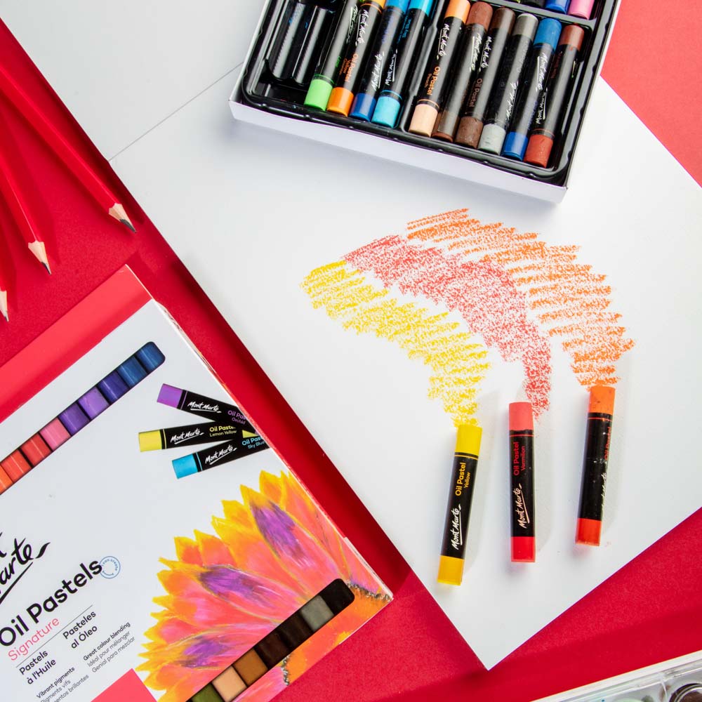 Mont Marte Oil Pastels Signature 24Pc