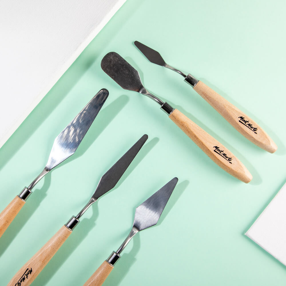 Mont Marte Palette Knife Set Signature 5Pc