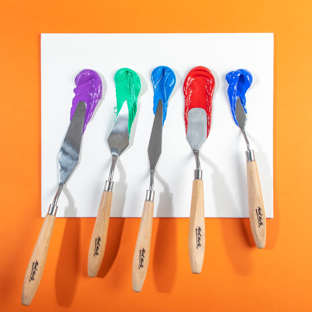 Mont Marte Palette Knife Set Signature 5Pc
