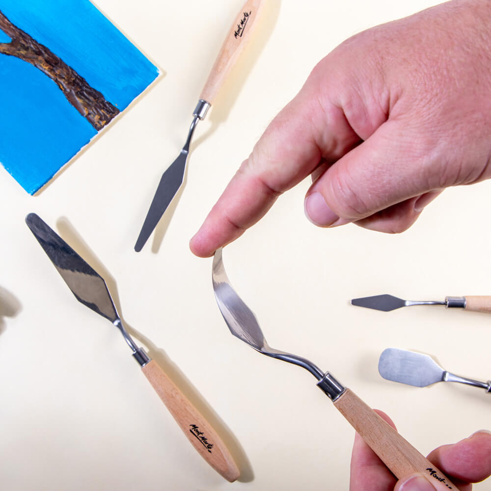 Mont Marte Palette Knife Set Signature 5Pc