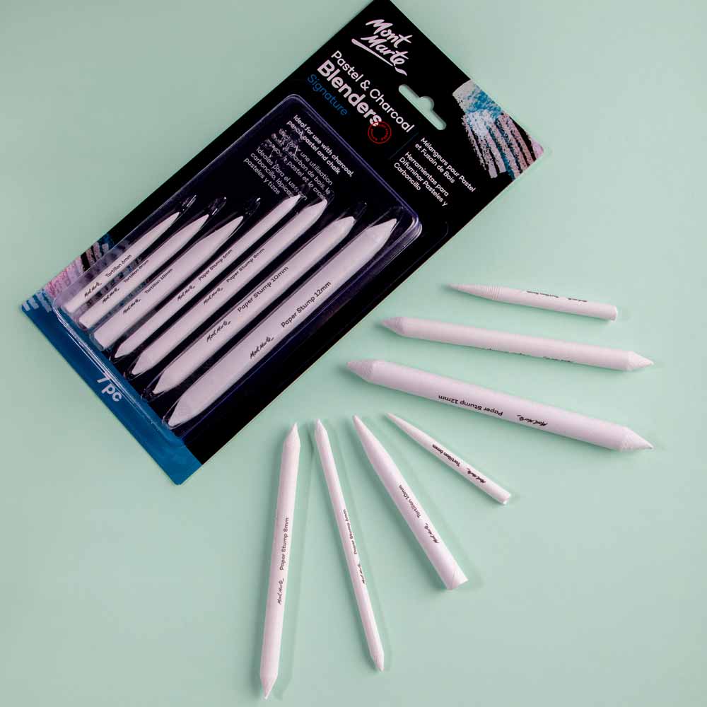 Mont Marte Pastel Charcoal Blenders 7Pce