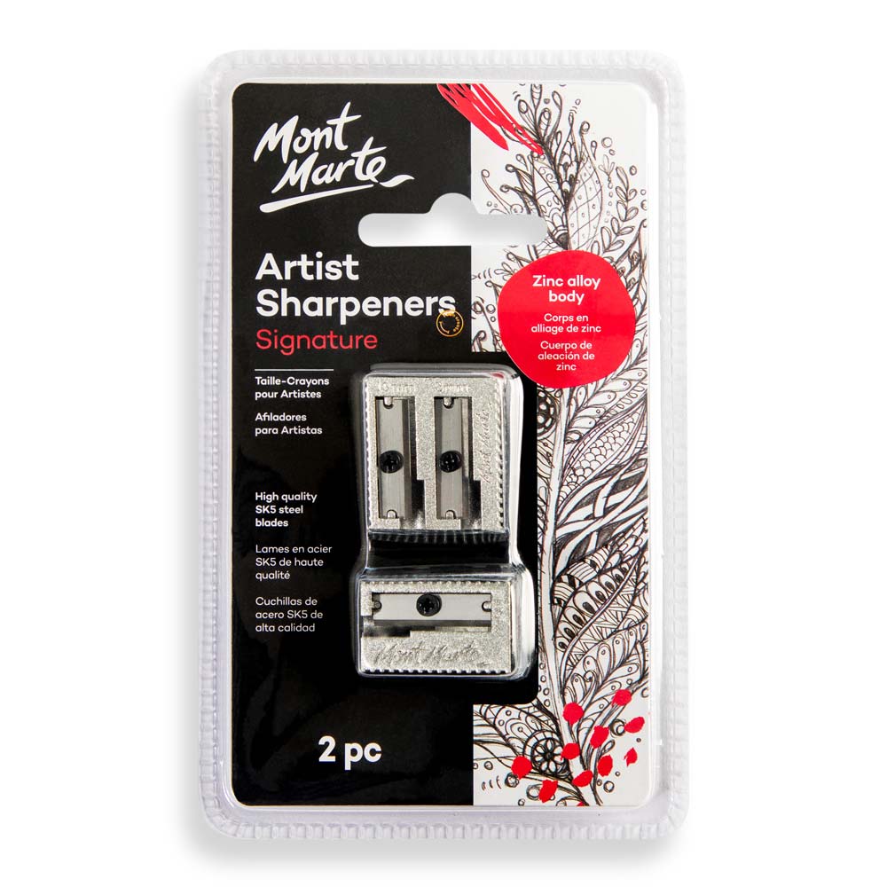 Mont Marte Artist Sharpeners Signature 2Pc