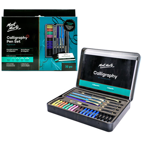 Mont Marte Calligraphy Pen Set Signature 32Pc