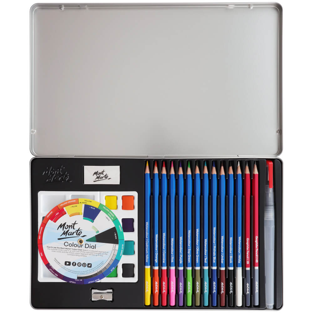 Mont Marte Watercolour Collection Signature 27Pc
