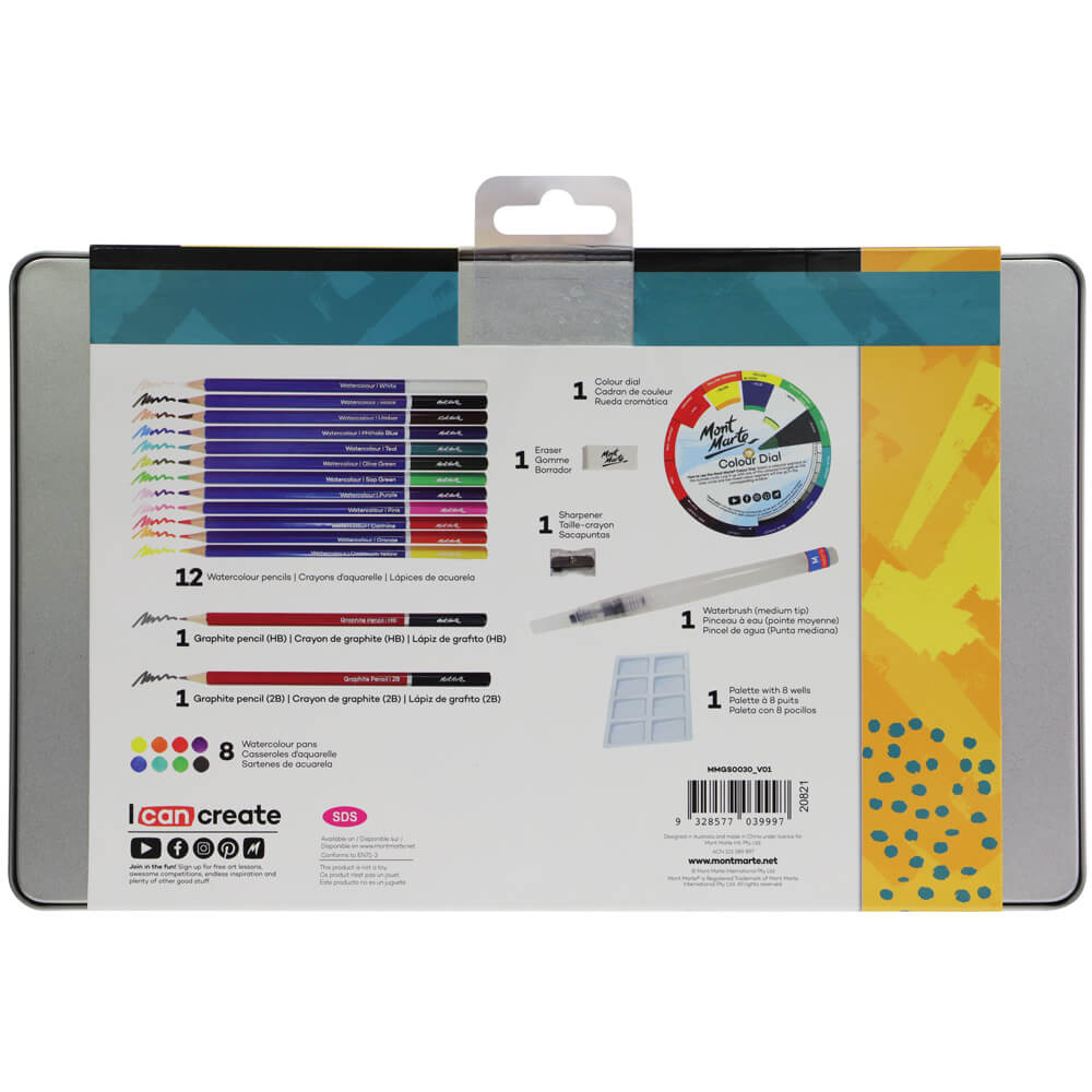 Mont Marte Watercolour Collection Signature 27Pc