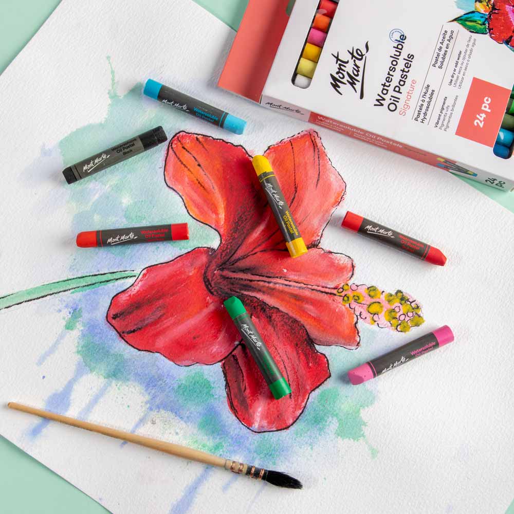 Mont Marte Watersoluble Oil Pastels Signature 24Pc