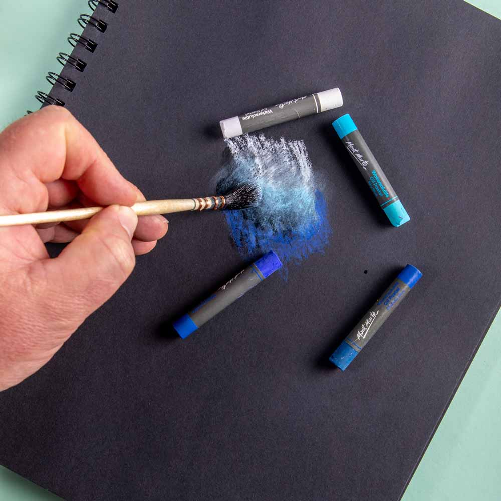 Mont Marte Watersoluble Oil Pastels In Tin Box Signature 24Pc