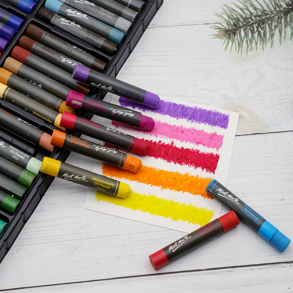 Mont Marte Watersoluble Oil Pastels Signature 48Pc