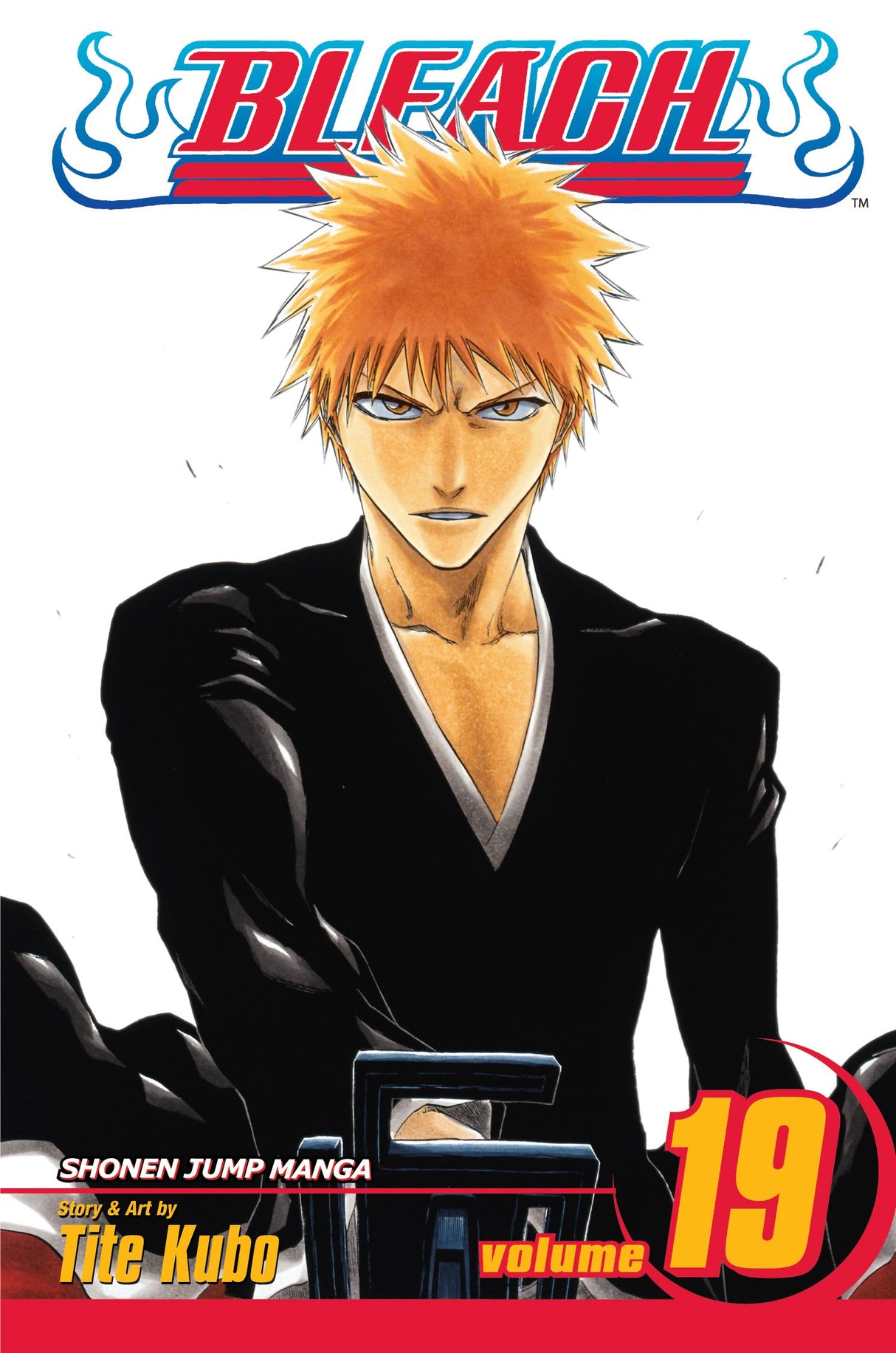 Cover image of the Manga Bleach, Vol. 19: The Black Moon Rising