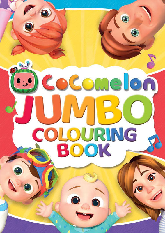 Cocomelon Jumbo Colouring Book