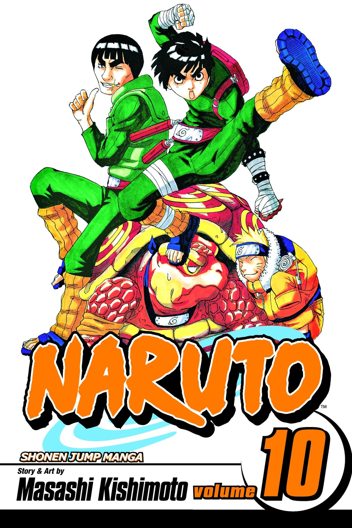 Cover image of the Manga Naruto, Vol.10: A Splendid Ninja