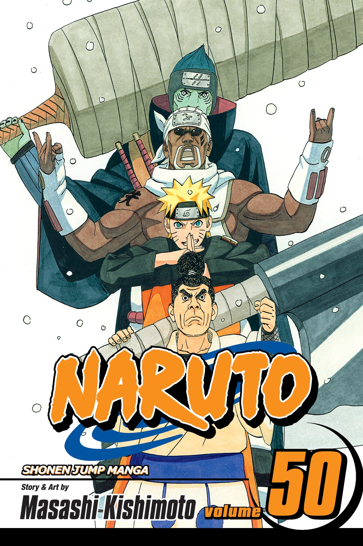 Cover image of the Manga Naruto, Vol.50: Water Prison Death Match