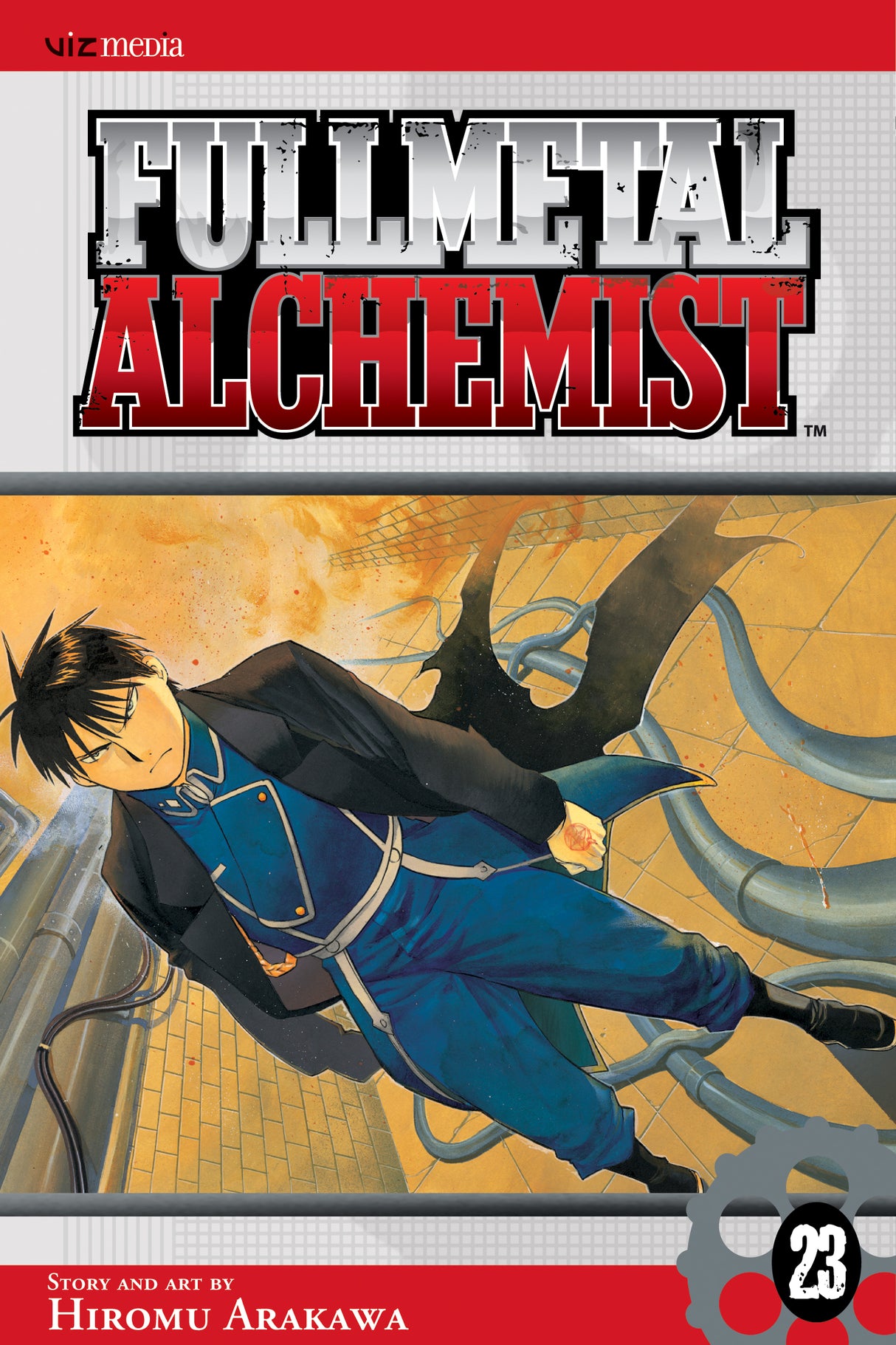 Cover image of the Manga Fullmetal Alchemist, Vol. 23
