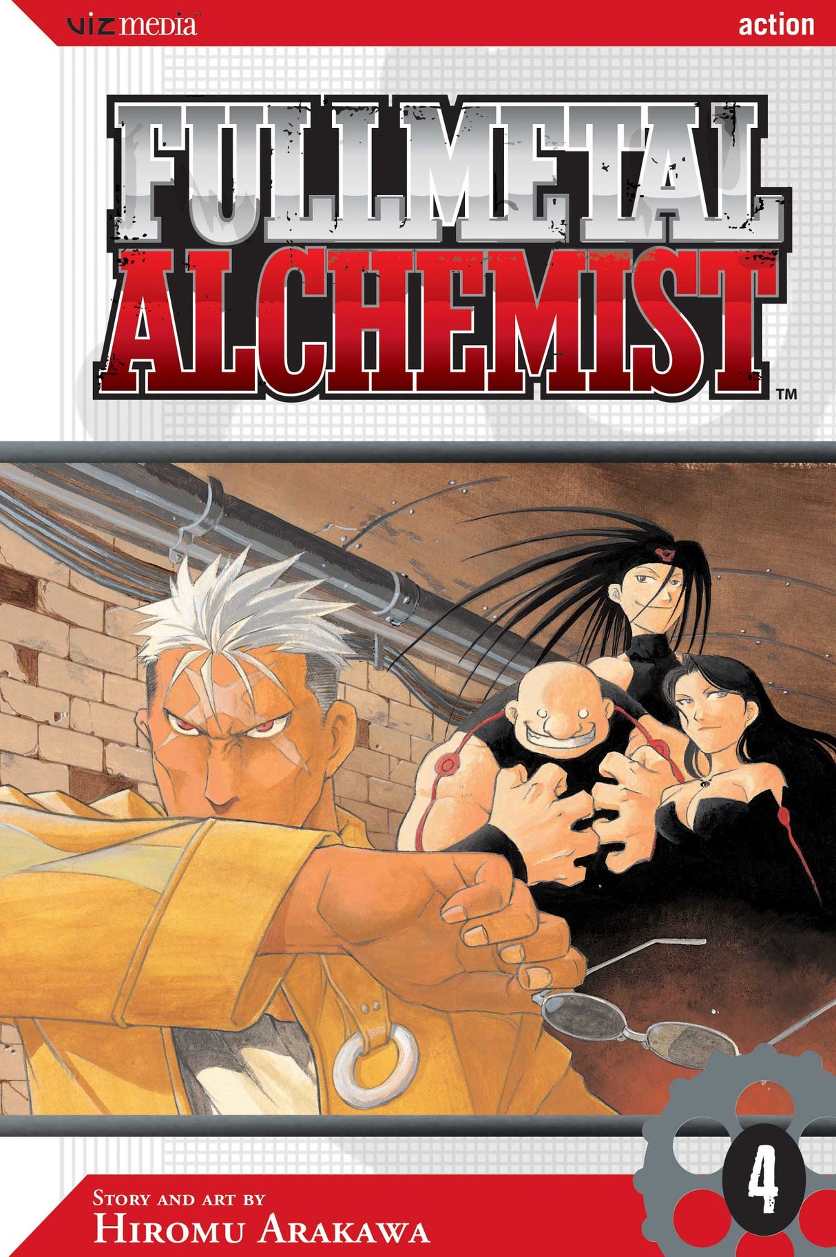 Cover image of the Manga Fullmetal Alchemist, Vol. 4