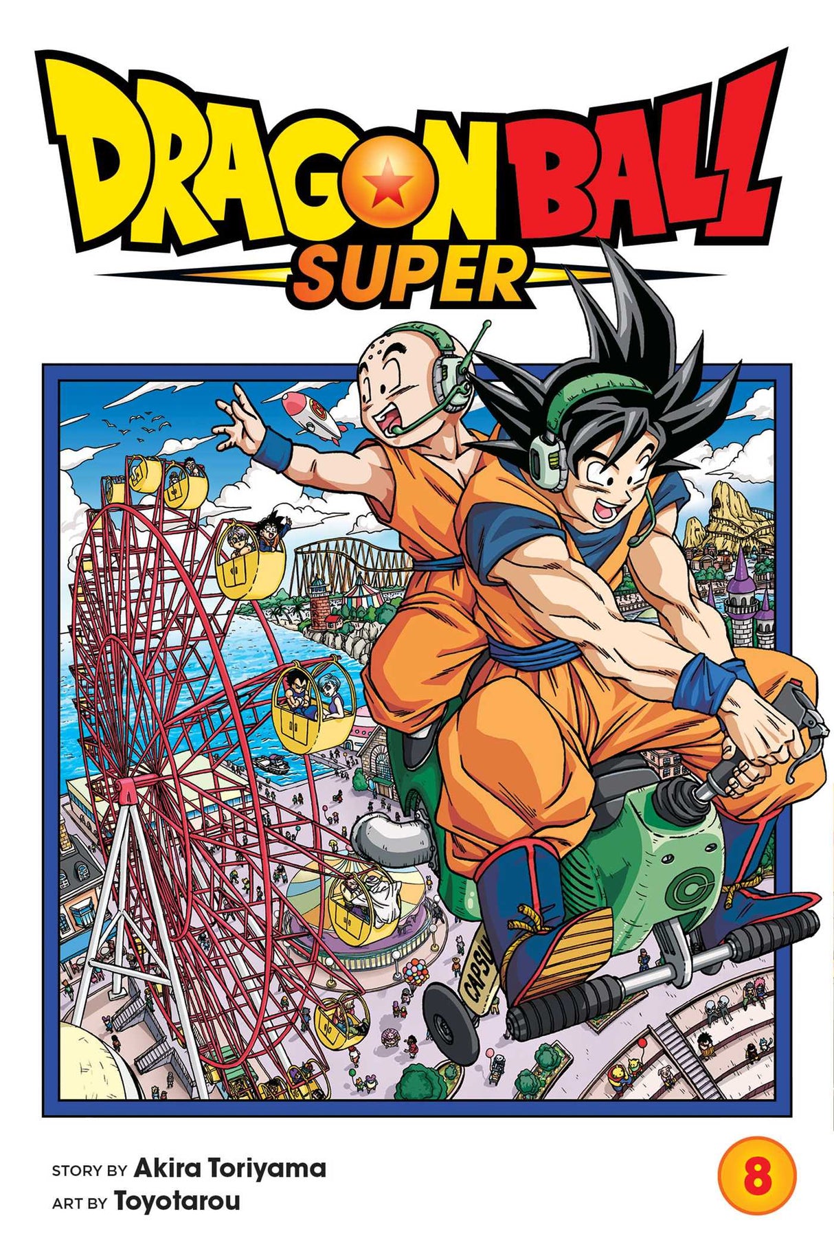 Cover image of the Manga Dragon Ball Super, Vol. 8