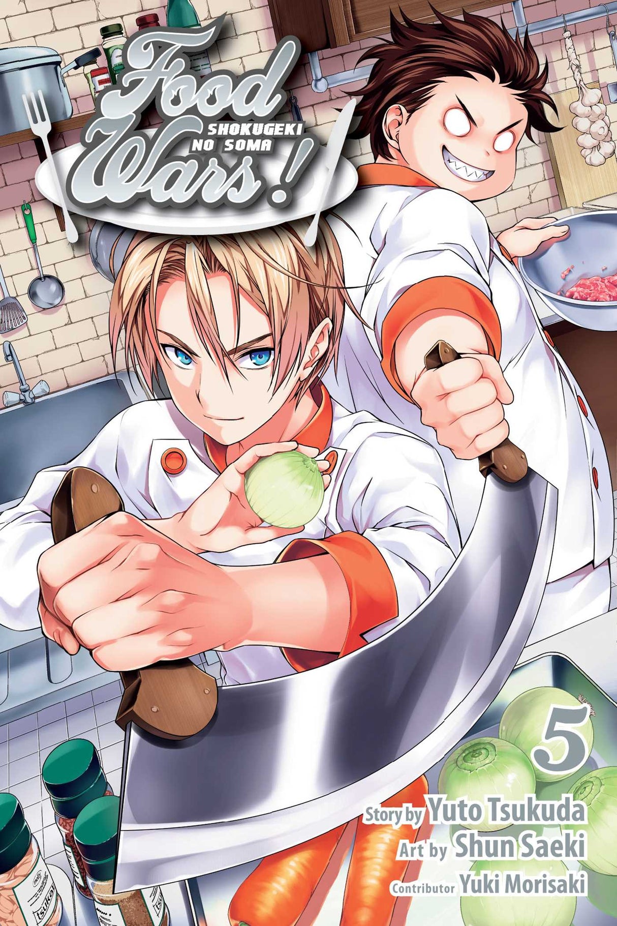 Cover image of the Manga Food-Wars!-Shokugeki-no-Soma-Vol-5