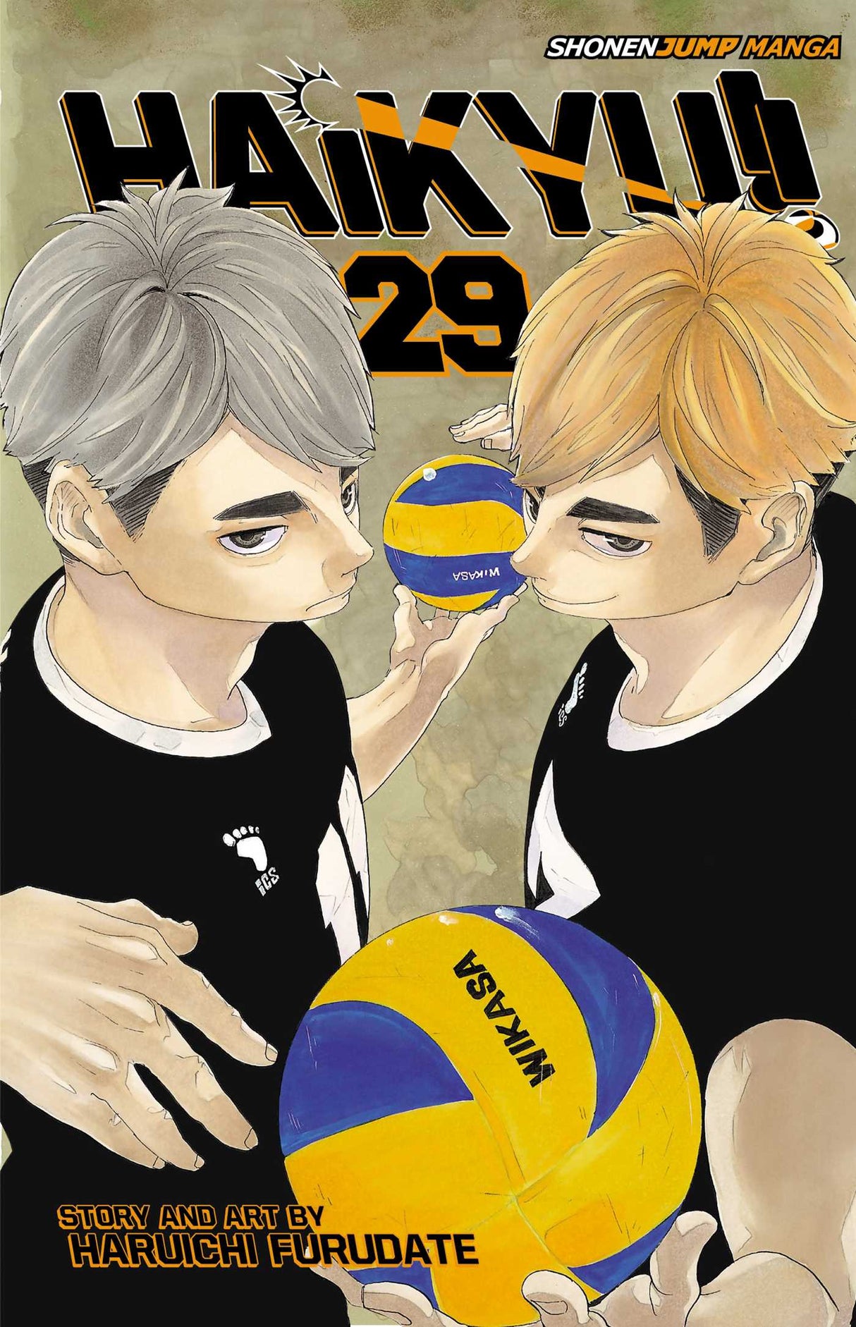 Cover image of the Manga Haikyu!!, Vol. 29