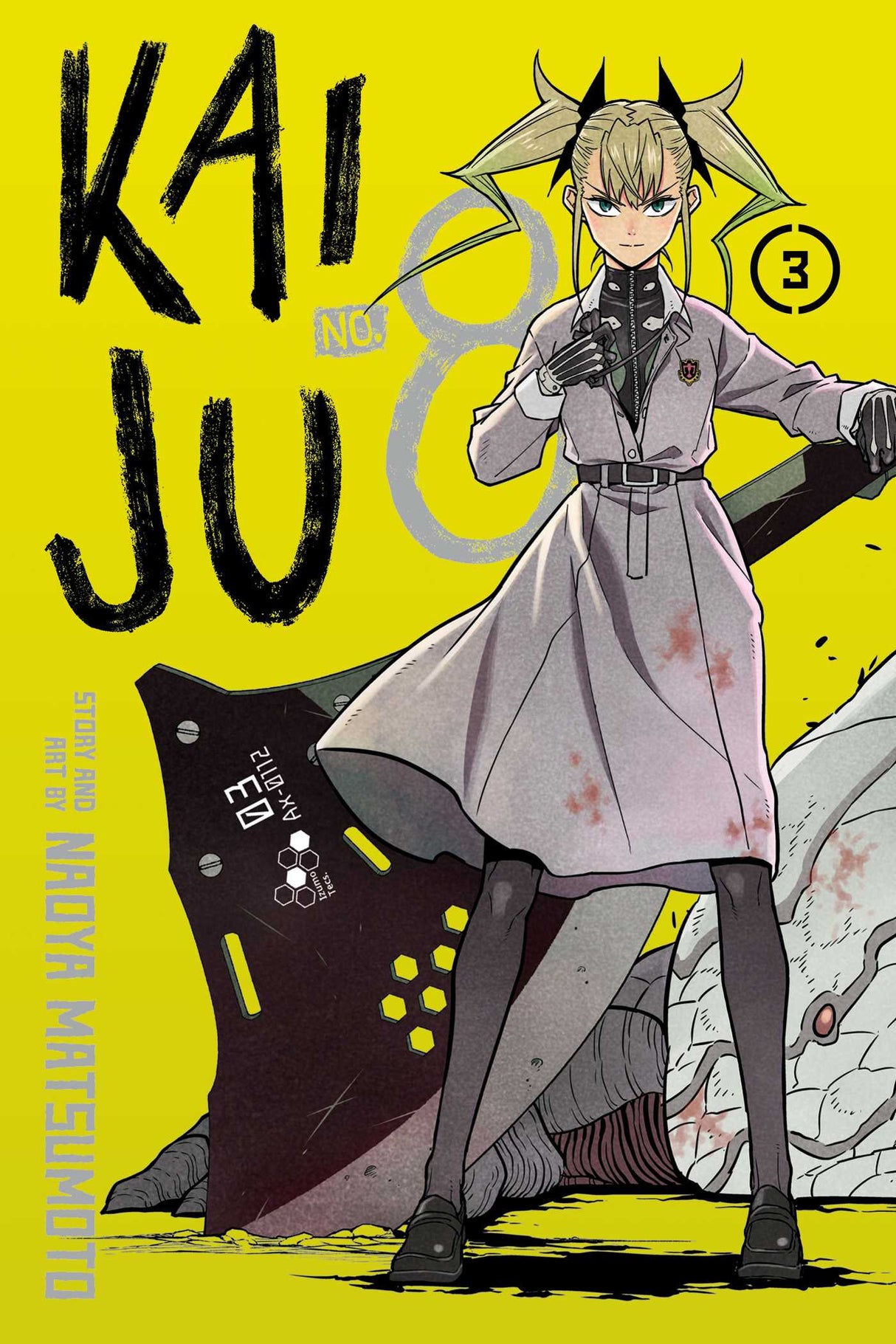 Cover image of Kaiju No. 8, Vol. 3