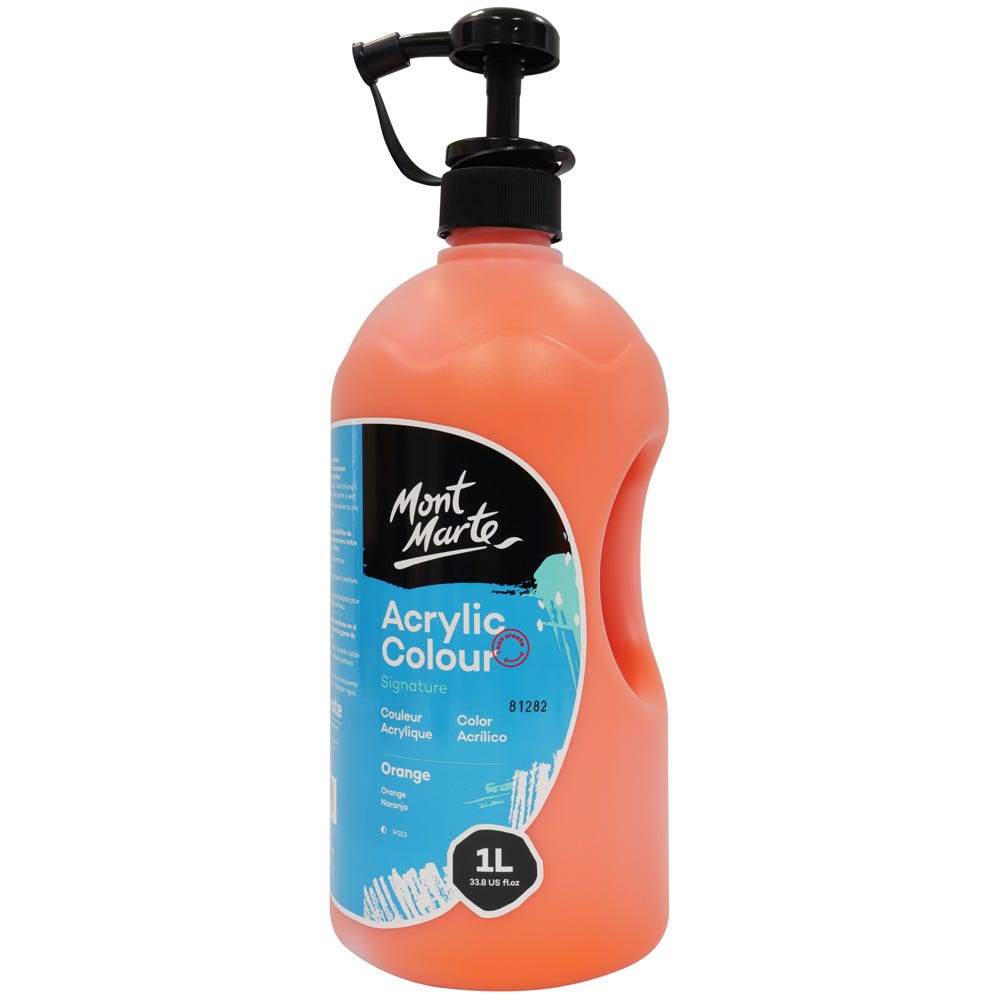 Mont Marte Acrylic Colour Signature 1L - Orange