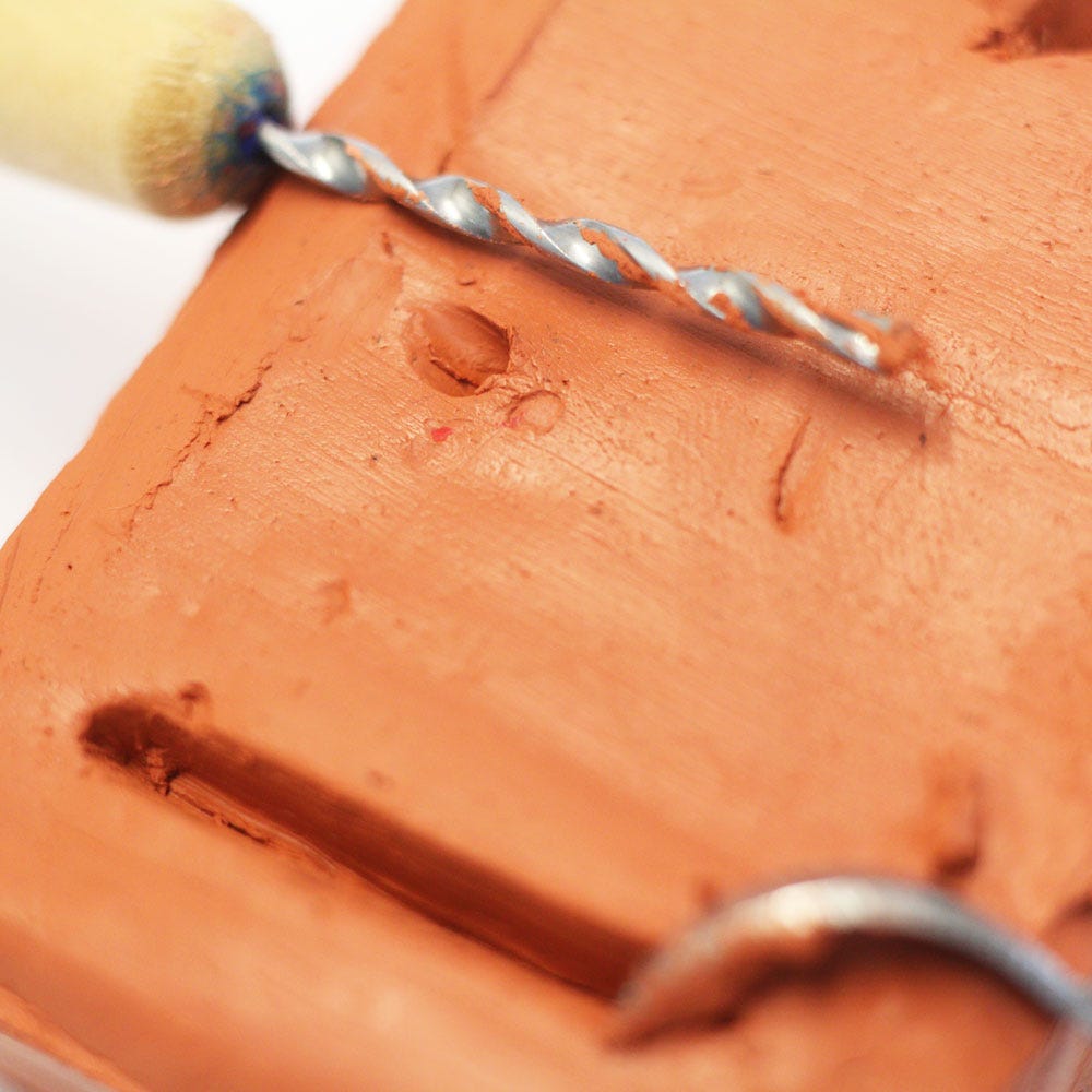 Mont Marte Air Hardening Modelling Clay Premium 500G 1 1Lb Terracotta