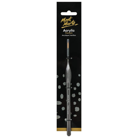 Mont Marte Artist Acrylic Brush Taklon Liner 1