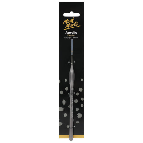 Mont Marte Artist Acrylic Brush Taklon Detailer 5/0