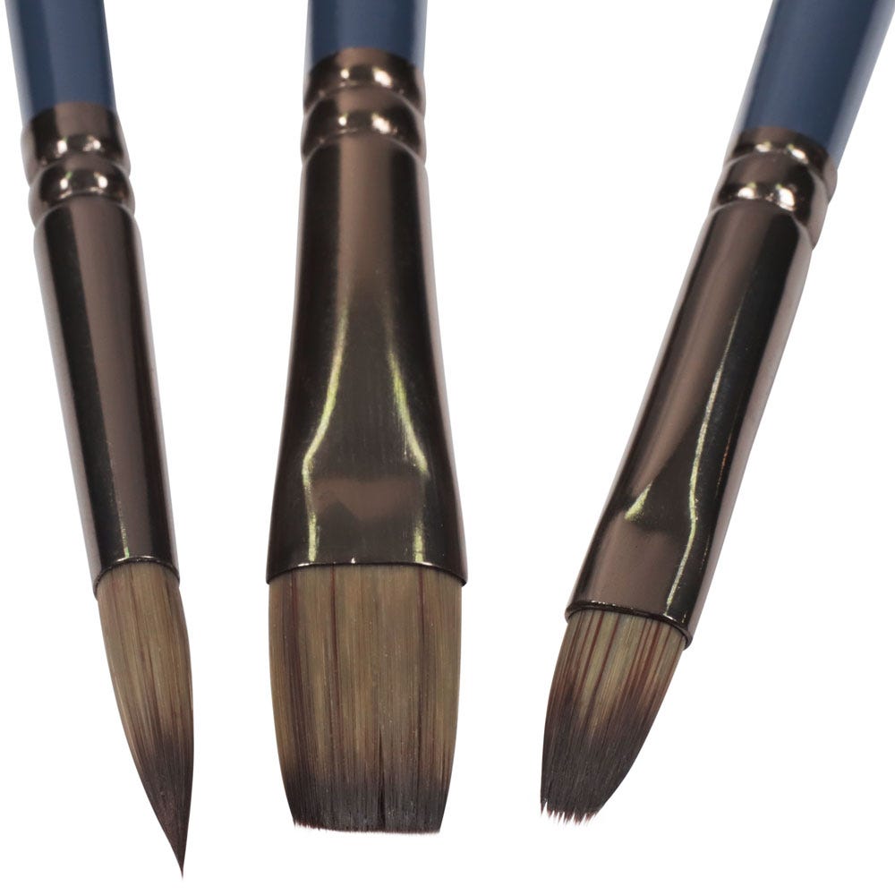 Mont Marte Brush Wallet Set Premium 15Pc