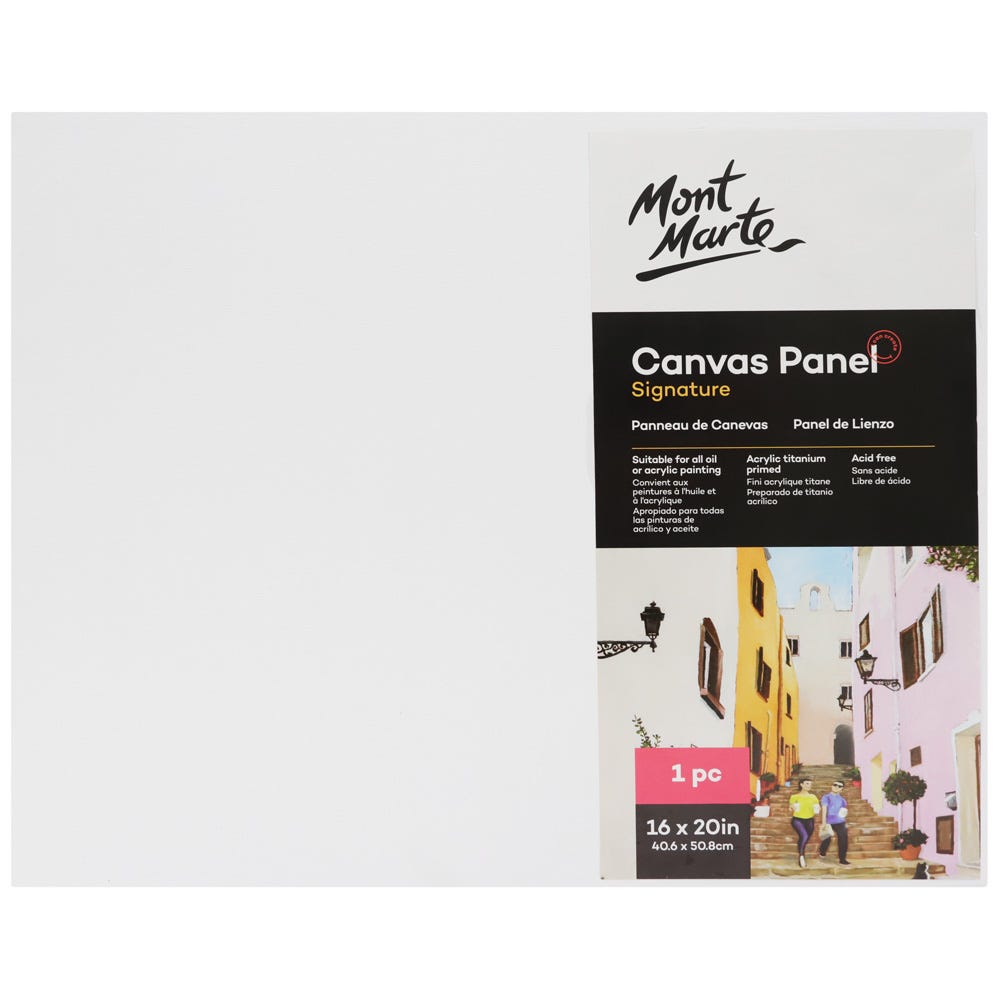 Mont Marte Canvas Panel Signature 1Pc 40.6 X 50.8Cm (16 X 20In)