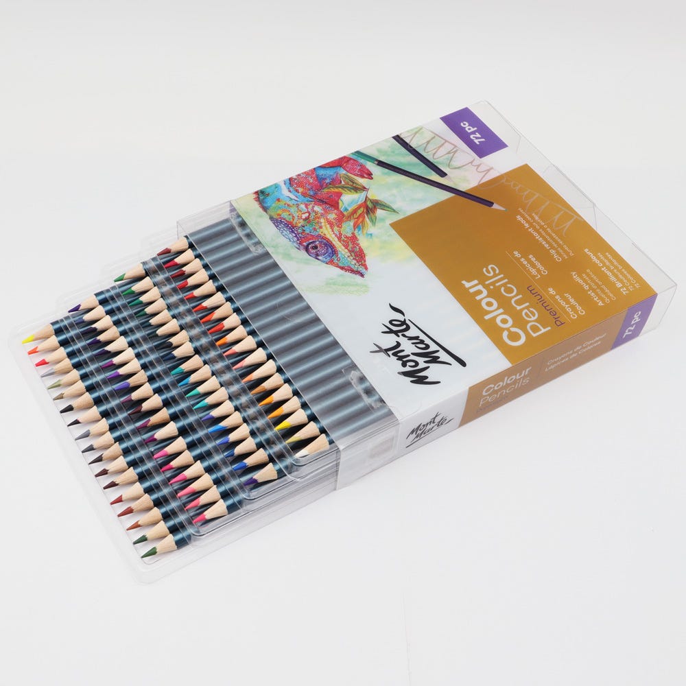 Mont Marte Colour Pencils Premium 72Pc