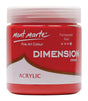 Mont Marte Dimension Acrylic Premium 250ml - Permanent Red