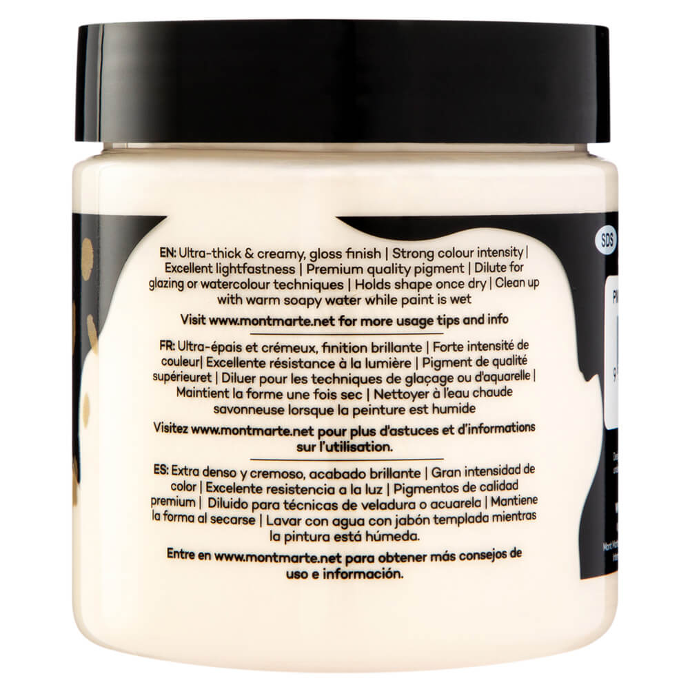 Mont Marte Dimension Acrylic Premium 250Ml 8 5 Us Fl Oz Cream