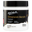 Mont Marte Dimension Acrylic Premium 250ml - Zinc White