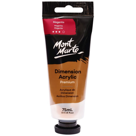 Mont Marte Dimension Acrylic Premium 75ml - Magenta