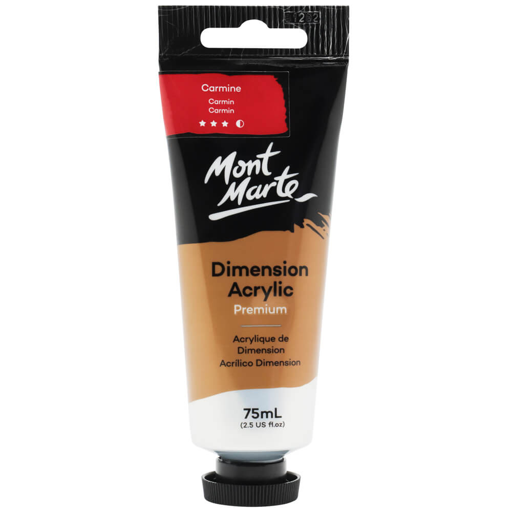 Mont Marte Dimension Acrylic Premium 75ml - Carmine
