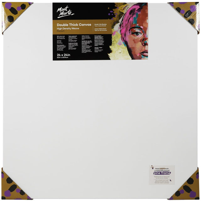 Mont Marte Double Thick Canvas Premium 60.9 X 60.9Cm (24 X 24In)