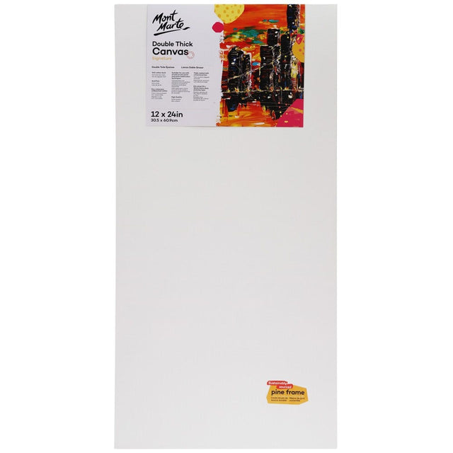 Mont Marte Double Thick Canvas Signature 30.5 X 60.9Cm (12 X 24In)