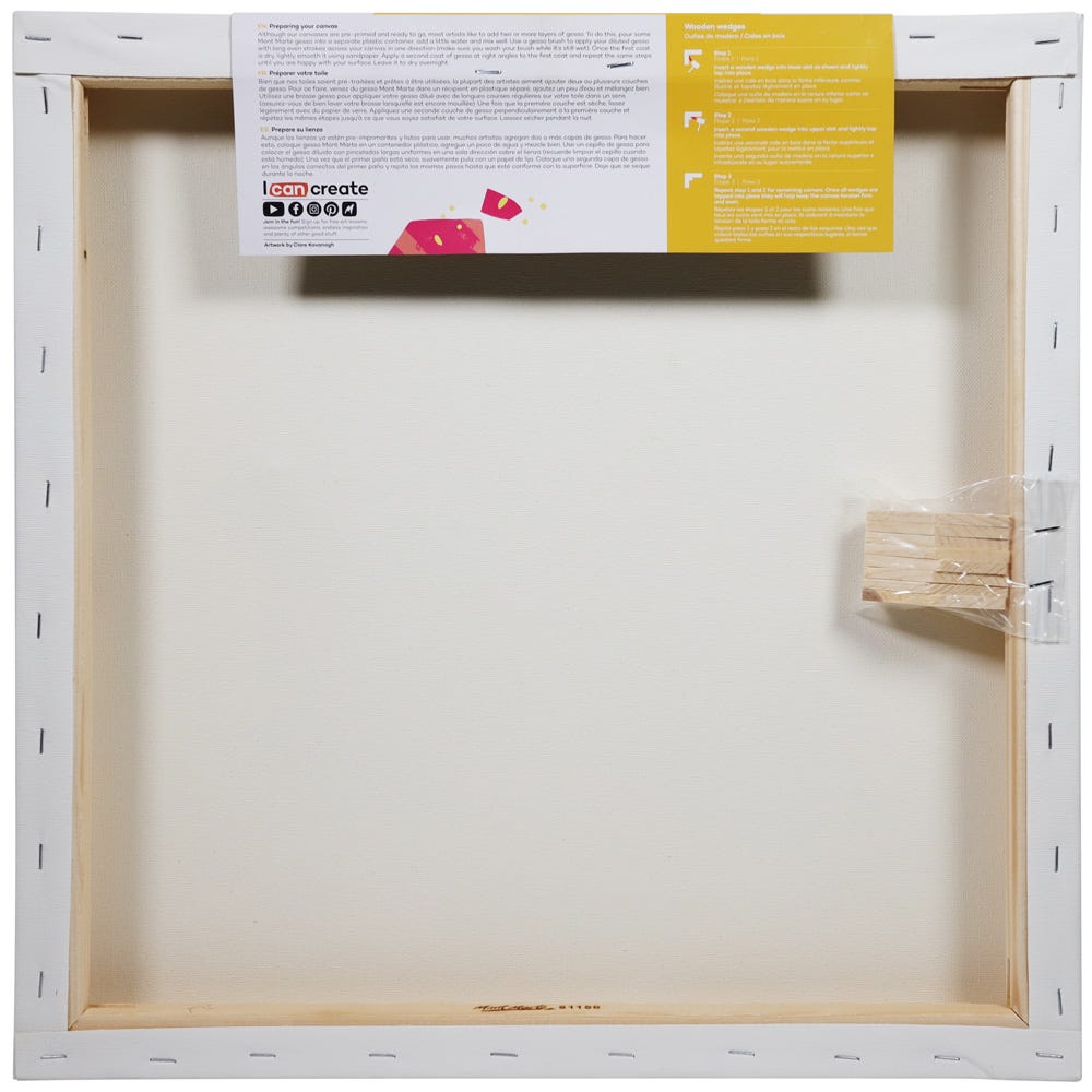 Mont Marte Double Thick Canvas Signature 45 7 X 45 7Cm 18 X 18In