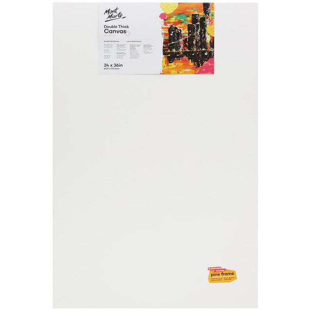 Mont Marte Double Thick Canvas Signature 60.9 X 91.4Cm (24 X 36In)